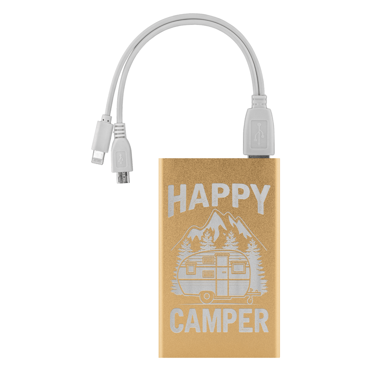 Official "Happy Camper" USB Power Bank Charger