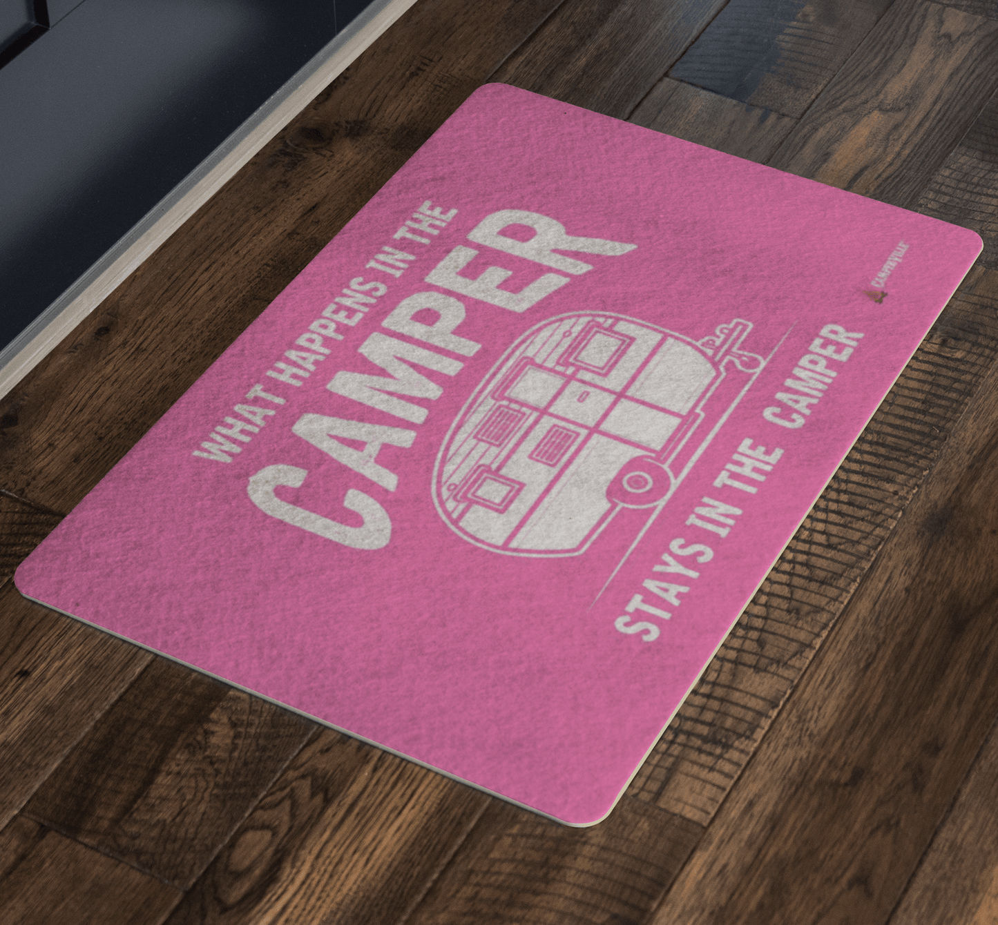"What Happens In The Camper Stays In The Camper" - Doormat