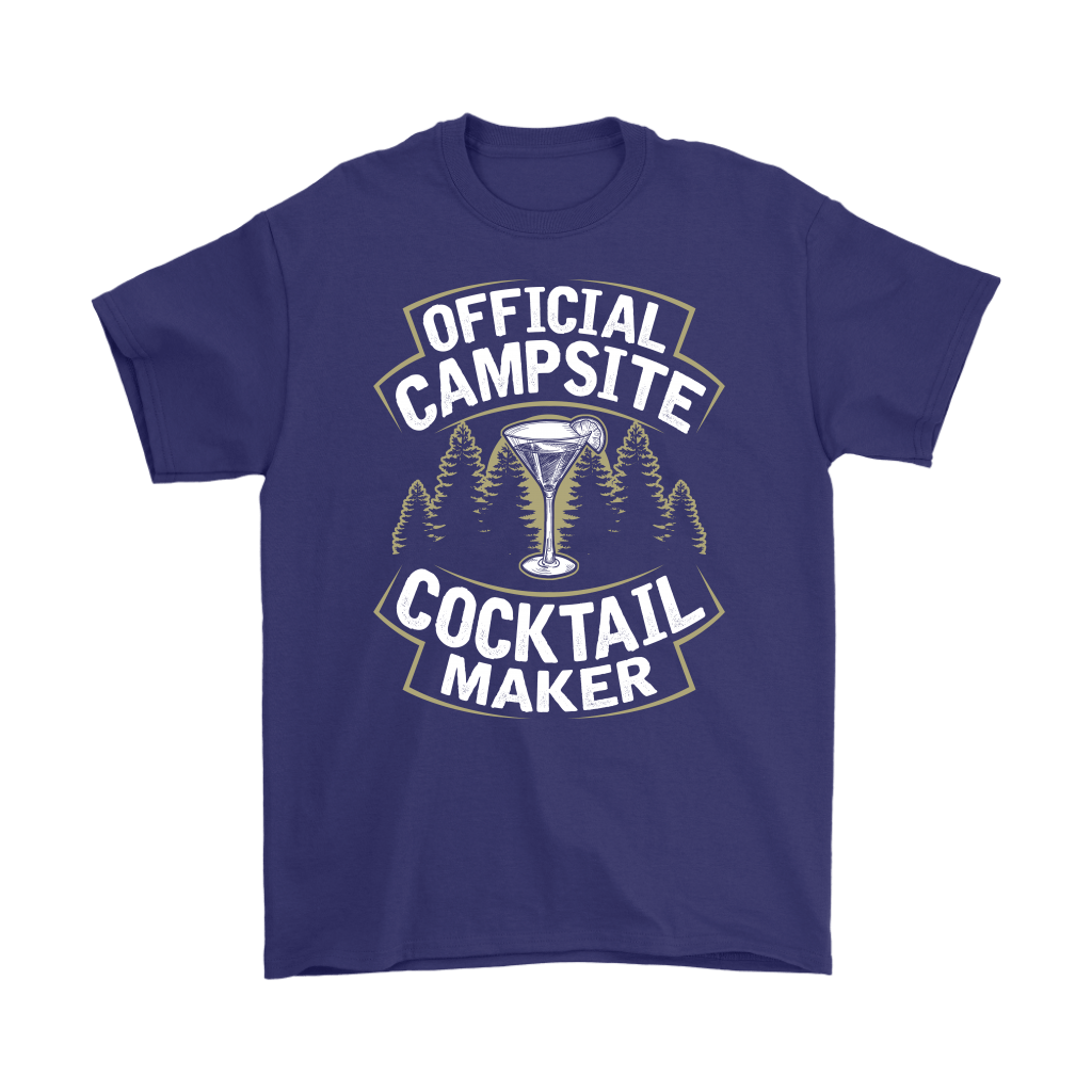 "Official Campsite Cocktail Maker" Shirts and Hoodies
