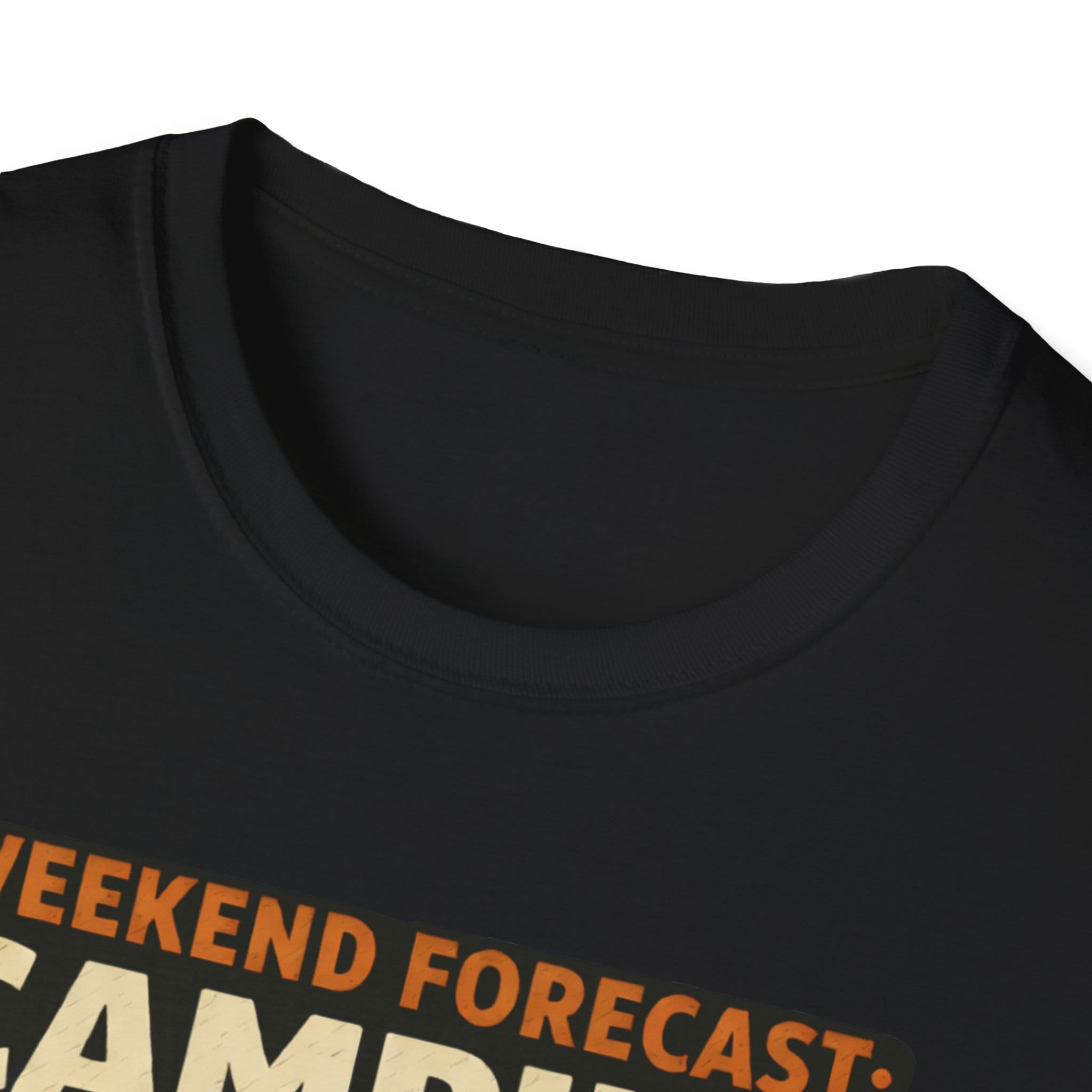 Weekend Forecast Camping With A Chance Of Bigfoot T-Shirt