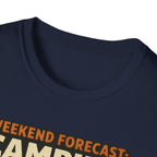 Weekend Forecast Camping With A Chance Of Bigfoot T-Shirt