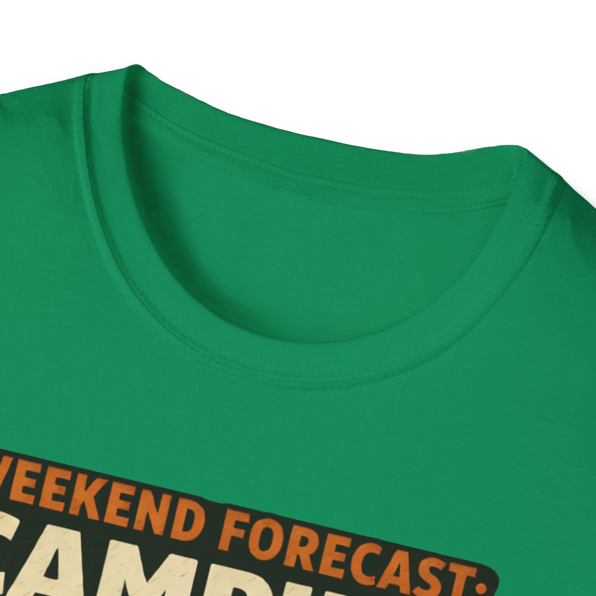 Weekend Forecast Camping With A Chance Of Bigfoot T-Shirt