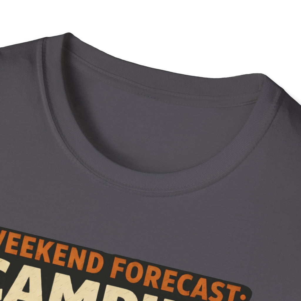 Weekend Forecast Camping With A Chance Of Bigfoot T-Shirt