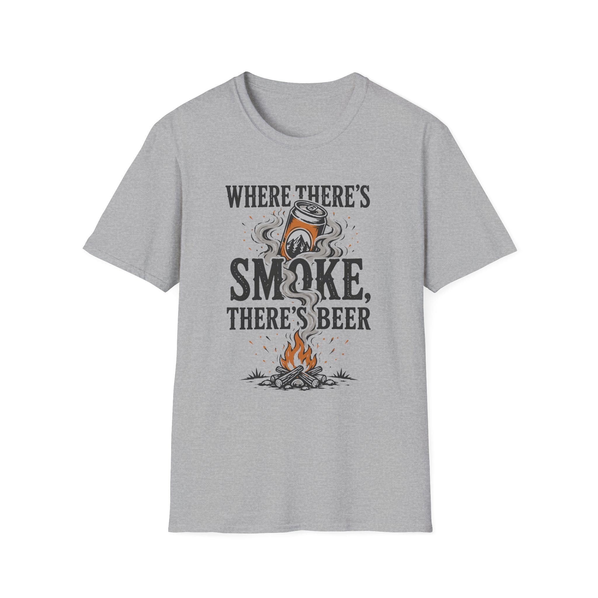 Where There's Smoke There's Beer T-Shirt