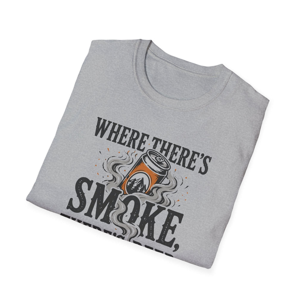Where There's Smoke There's Beer T-Shirt
