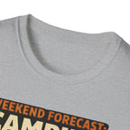Weekend Forecast Camping With A Chance Of Bigfoot T-Shirt