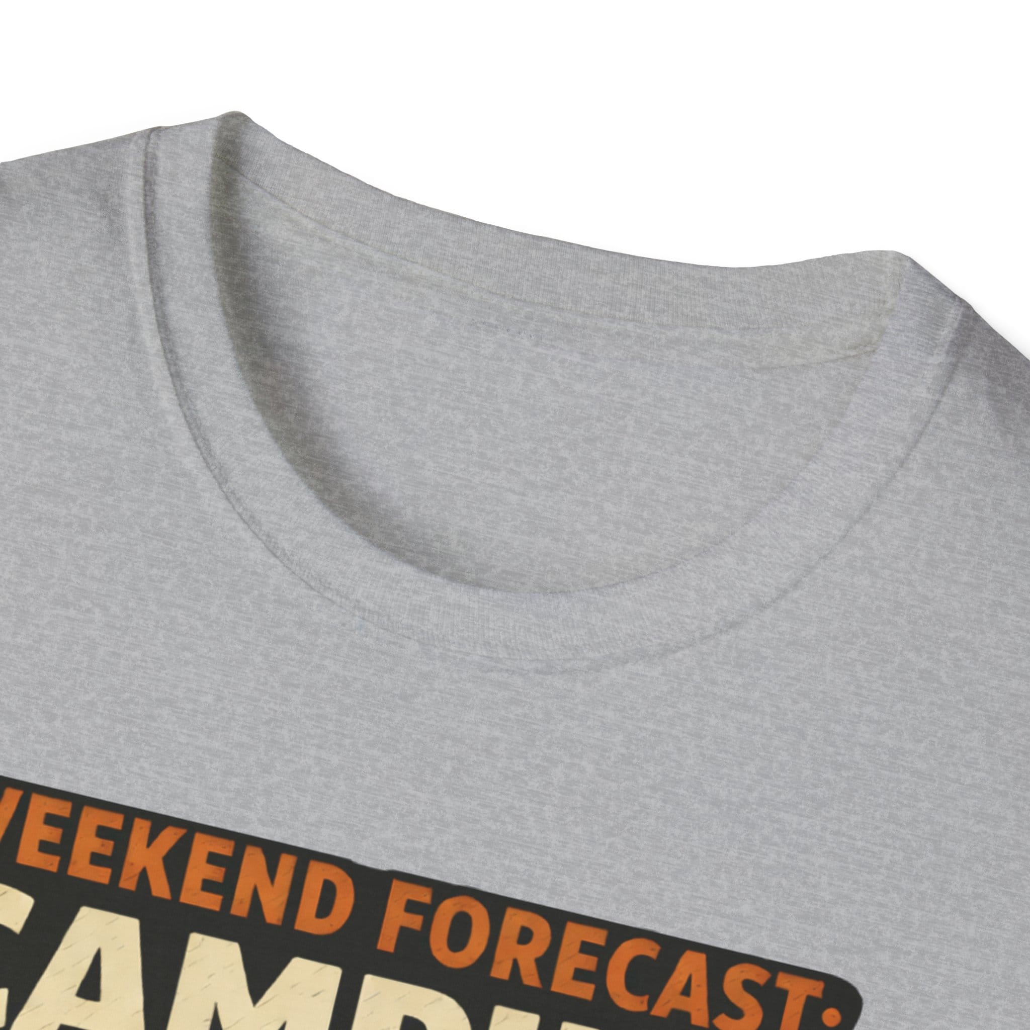 Weekend Forecast Camping With A Chance Of Bigfoot T-Shirt