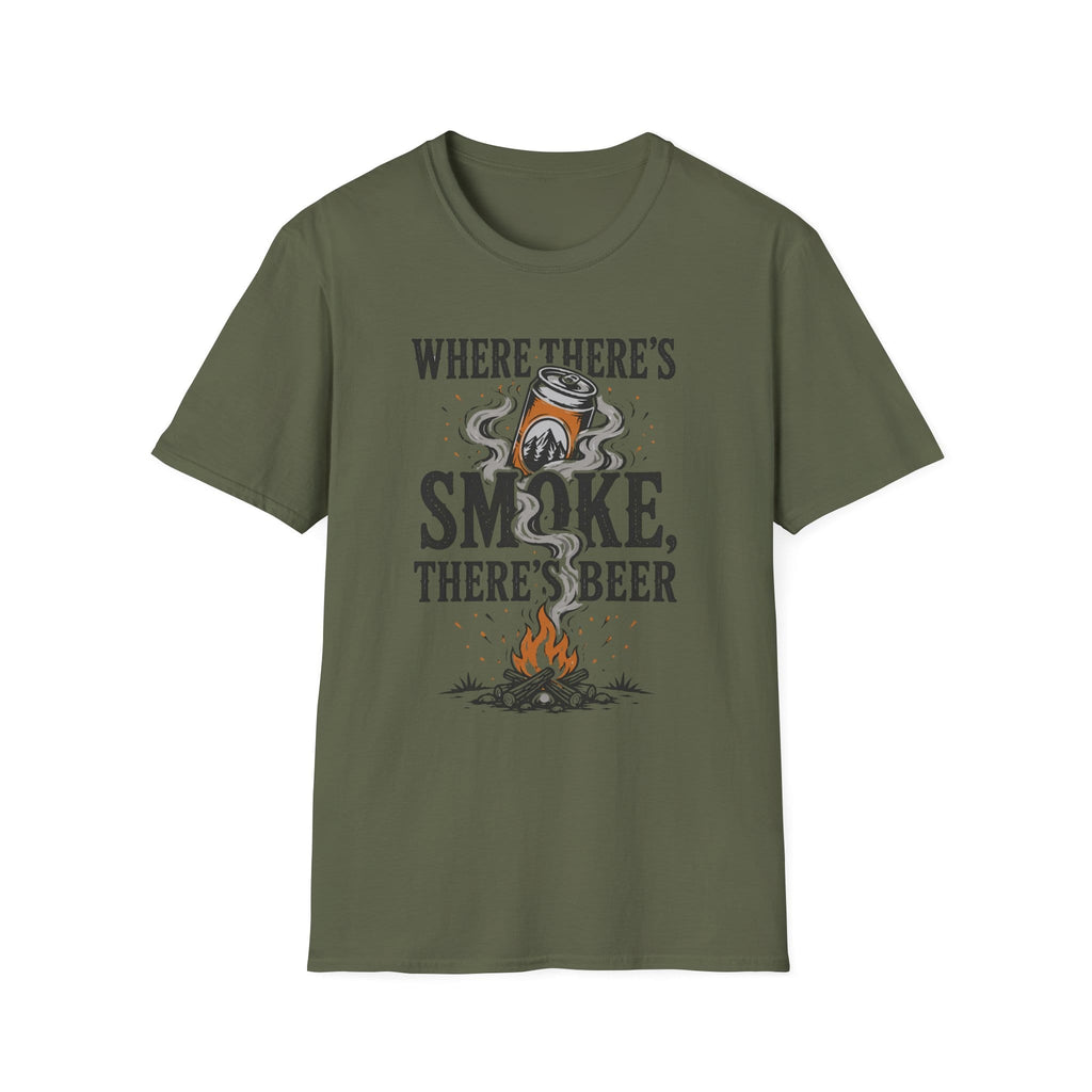 Where There's Smoke There's Beer T-Shirt