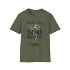 Where There's Smoke There's Beer T-Shirt