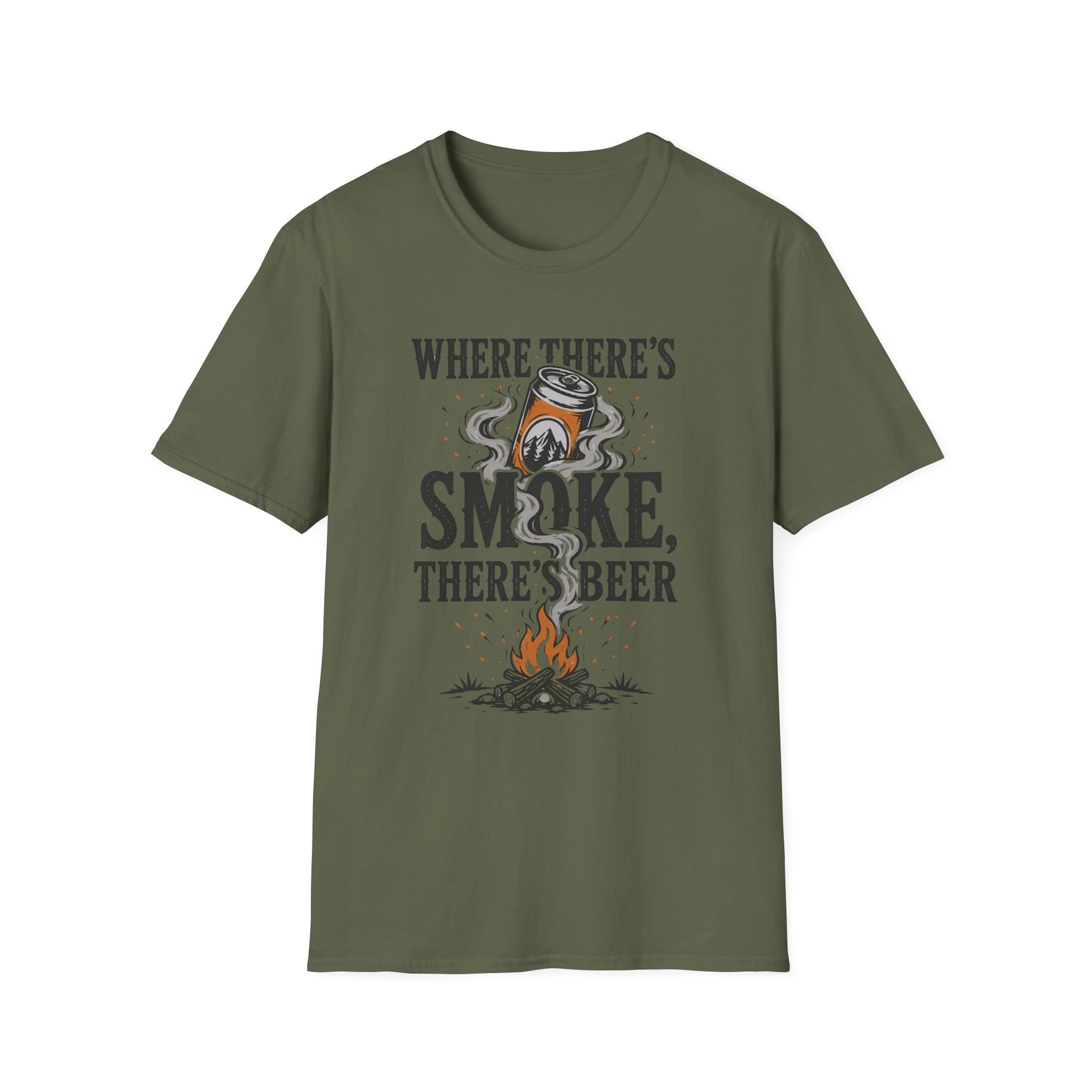 Where There's Smoke There's Beer T-Shirt