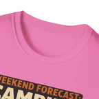 Weekend Forecast Camping With A Chance Of Bigfoot T-Shirt