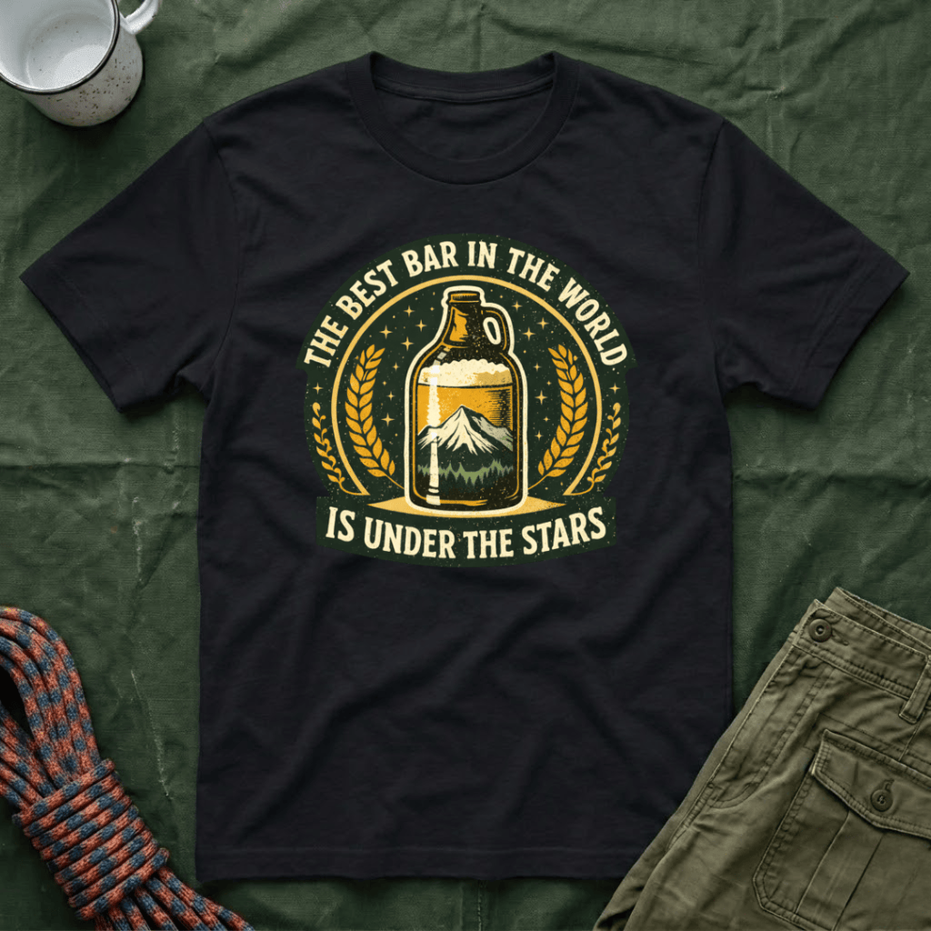 Best Bar In The World Is Under The Stars T-Shirt