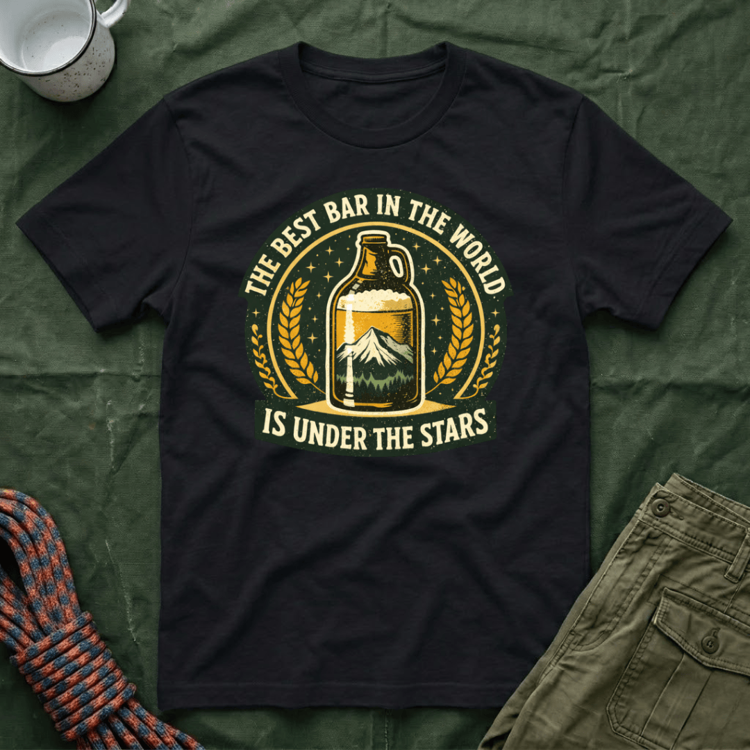 Best Bar In The World Is Under The Stars T-Shirt