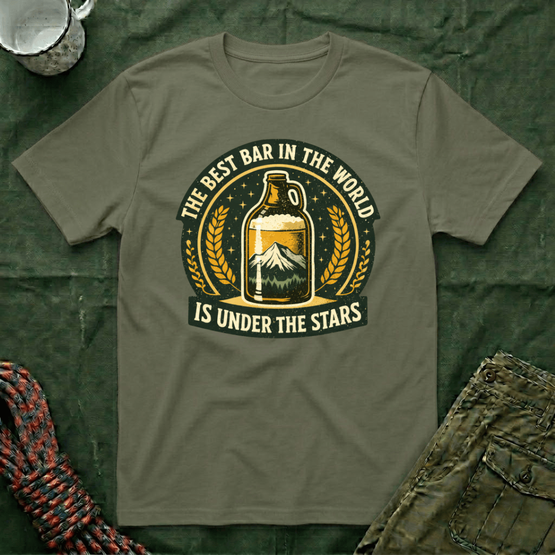 Best Bar In The World Is Under The Stars T-Shirt