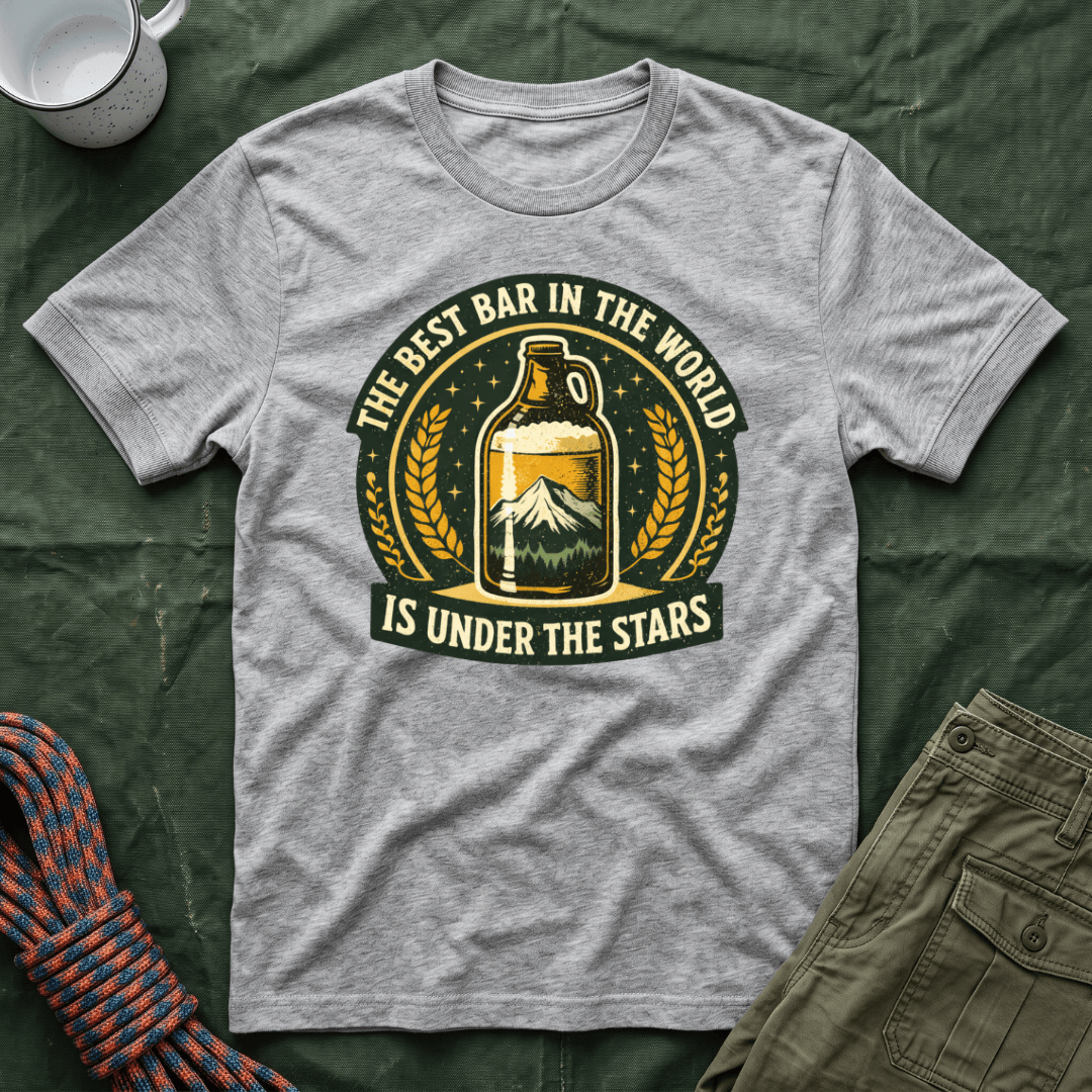 Best Bar In The World Is Under The Stars T-Shirt