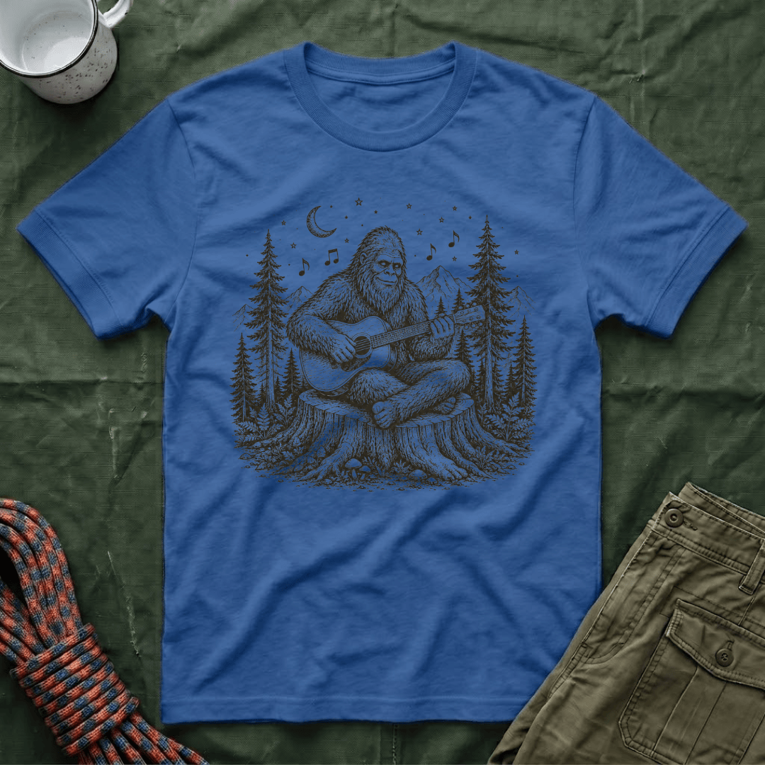 Bigfoot Guitar Jam Session T-Shirt
