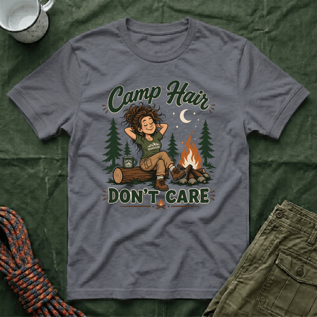 Camp Hair Don't Care T-Shirt