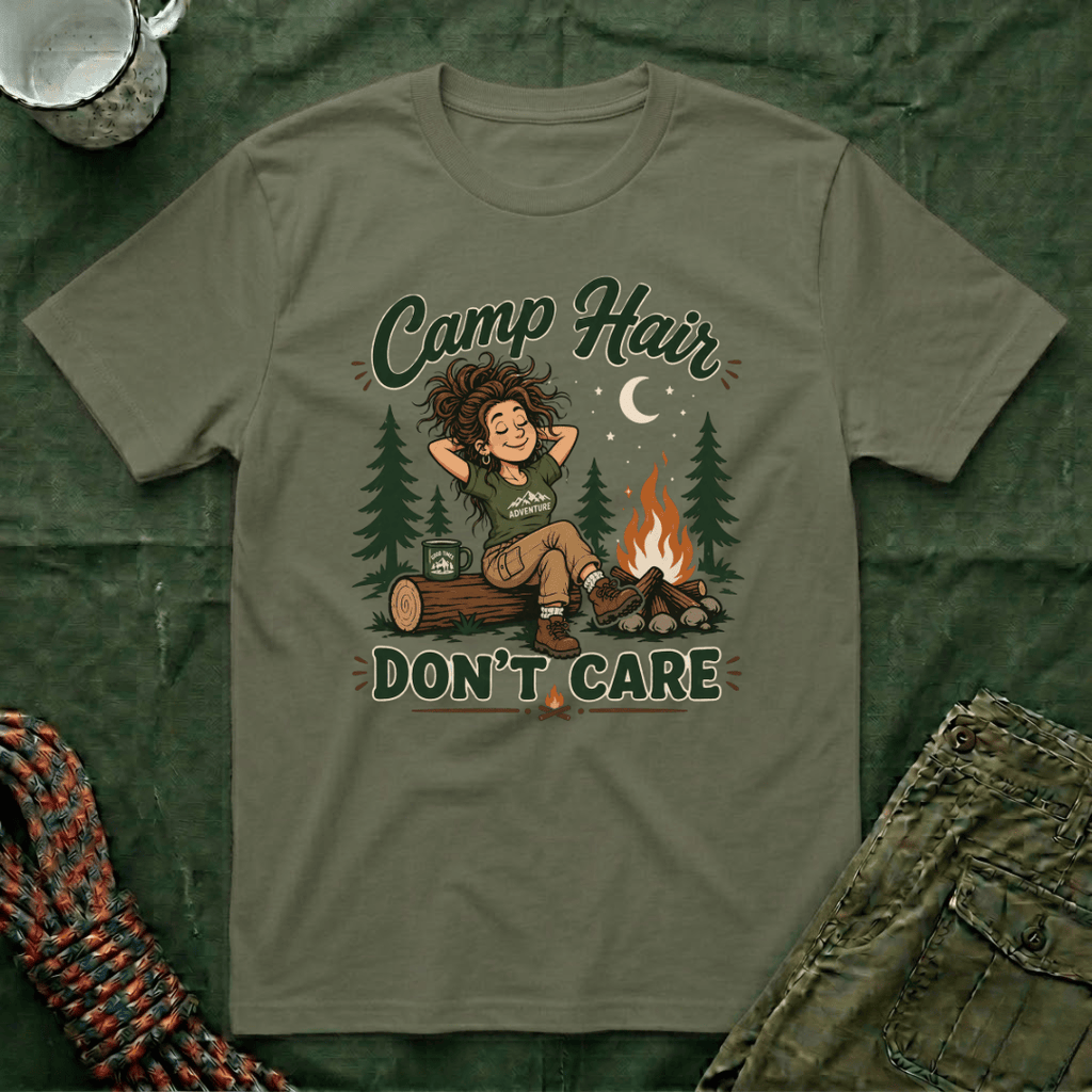 Camp Hair Don't Care T-Shirt