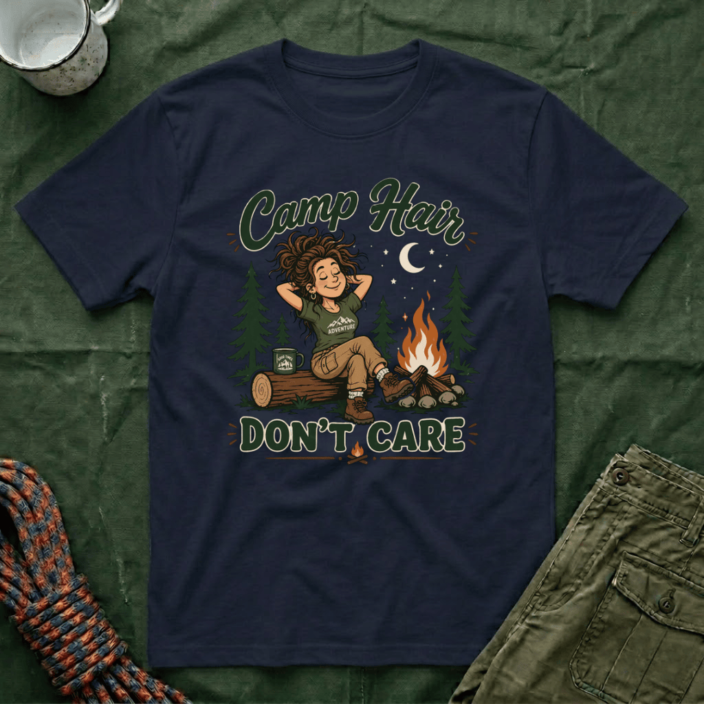 Camp Hair Don't Care T-Shirt