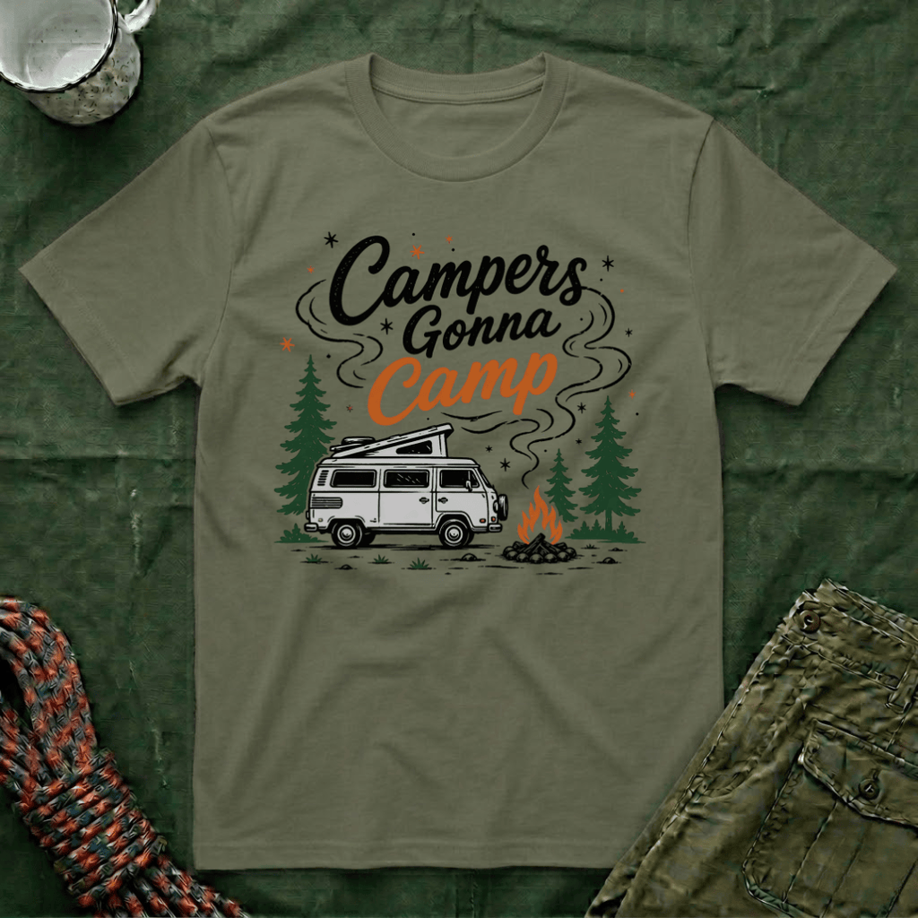 Campers Gonna Camp T-Shirt