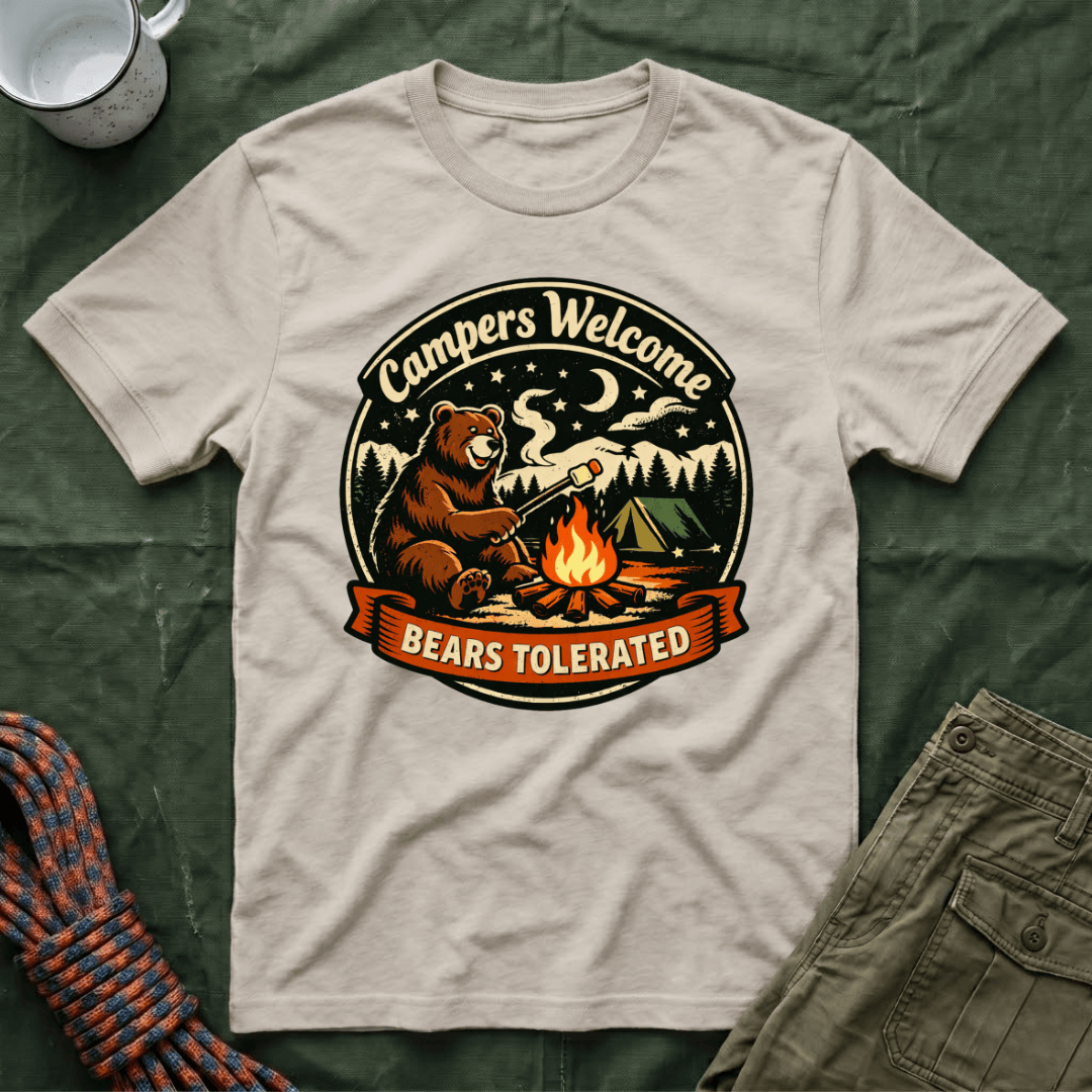 Campers Welcome Bears Tolerated T-Shirt