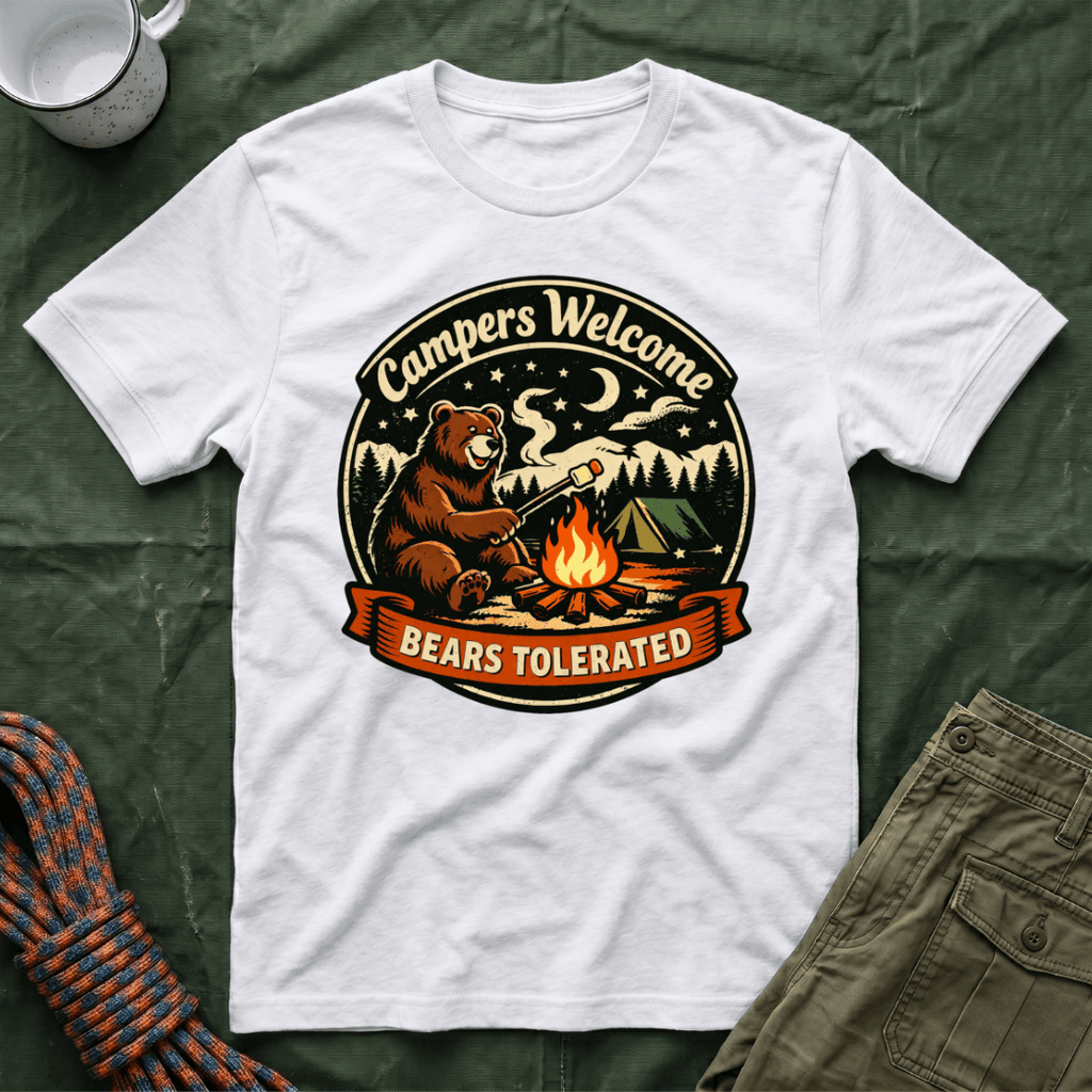 Campers Welcome Bears Tolerated T-Shirt