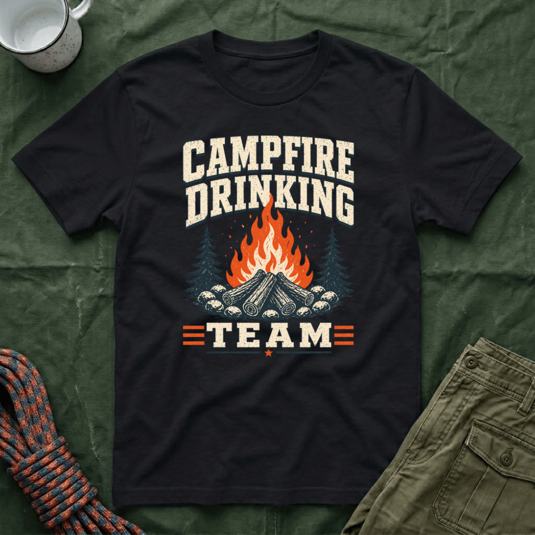 Campfire Drinking Team T-Shirt