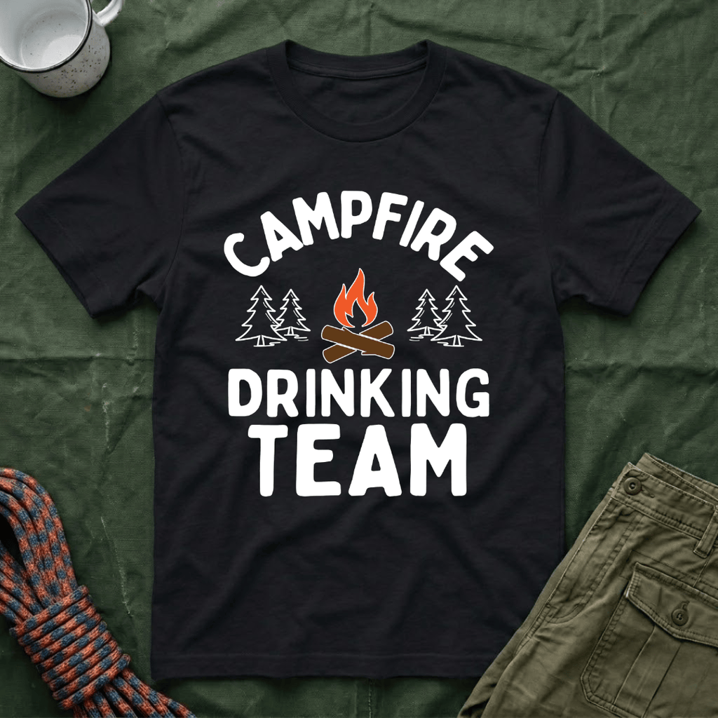 Classic Campfire Drinking Team T-Shirt