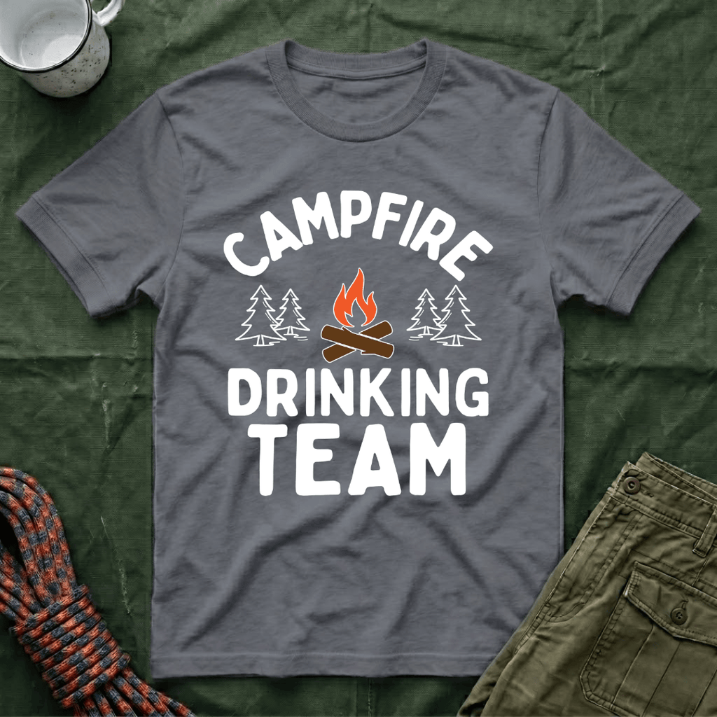 Classic Campfire Drinking Team T-Shirt