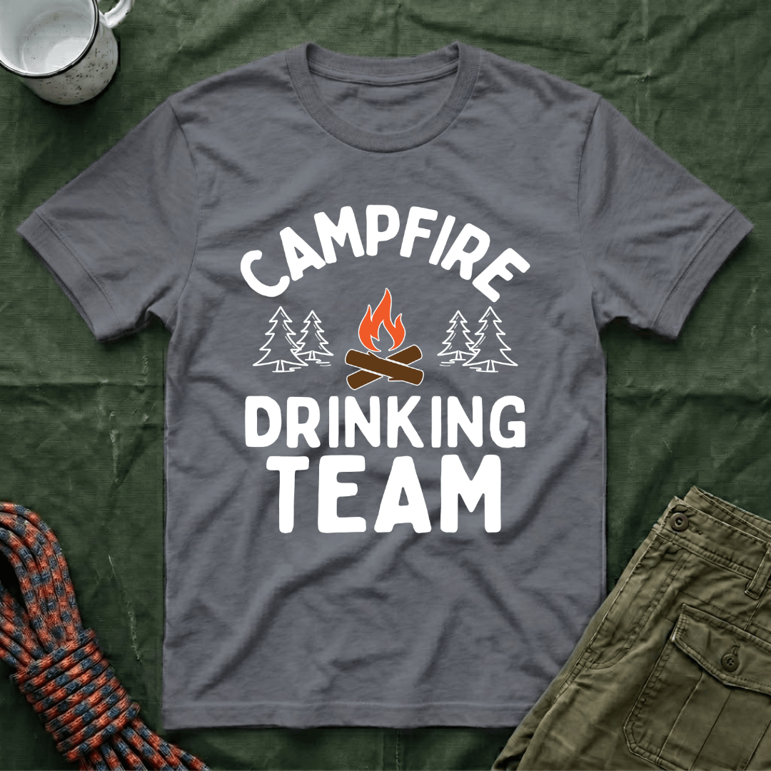 Classic Campfire Drinking Team T-Shirt