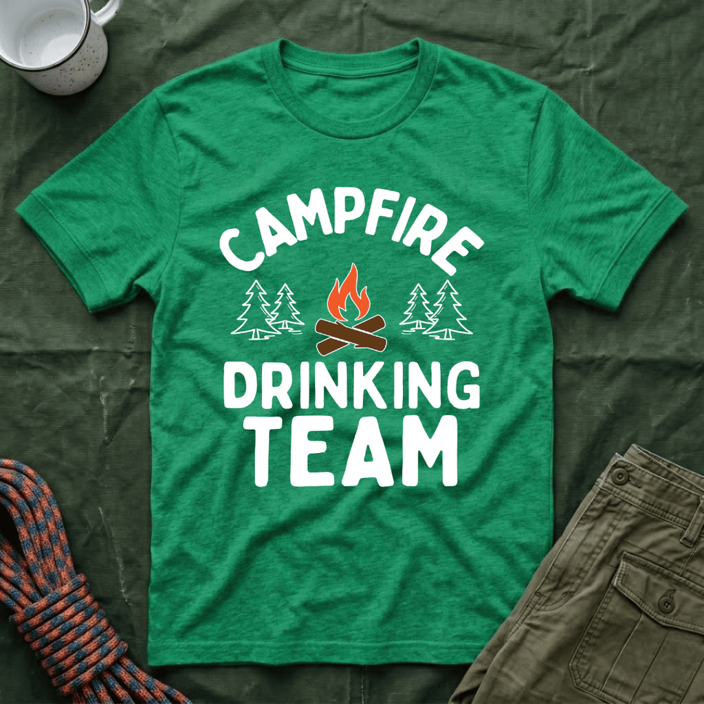 Classic Campfire Drinking Team T-Shirt