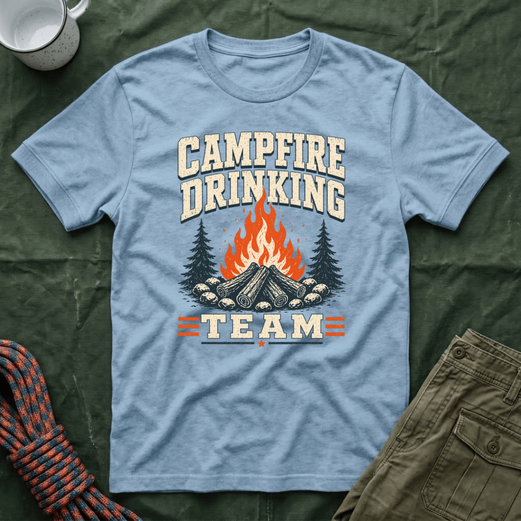 Campfire Drinking Team T-Shirt