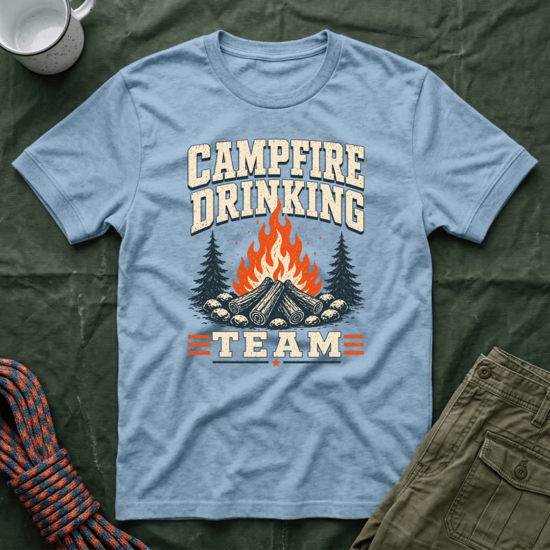 Campfire Drinking Team T-Shirt