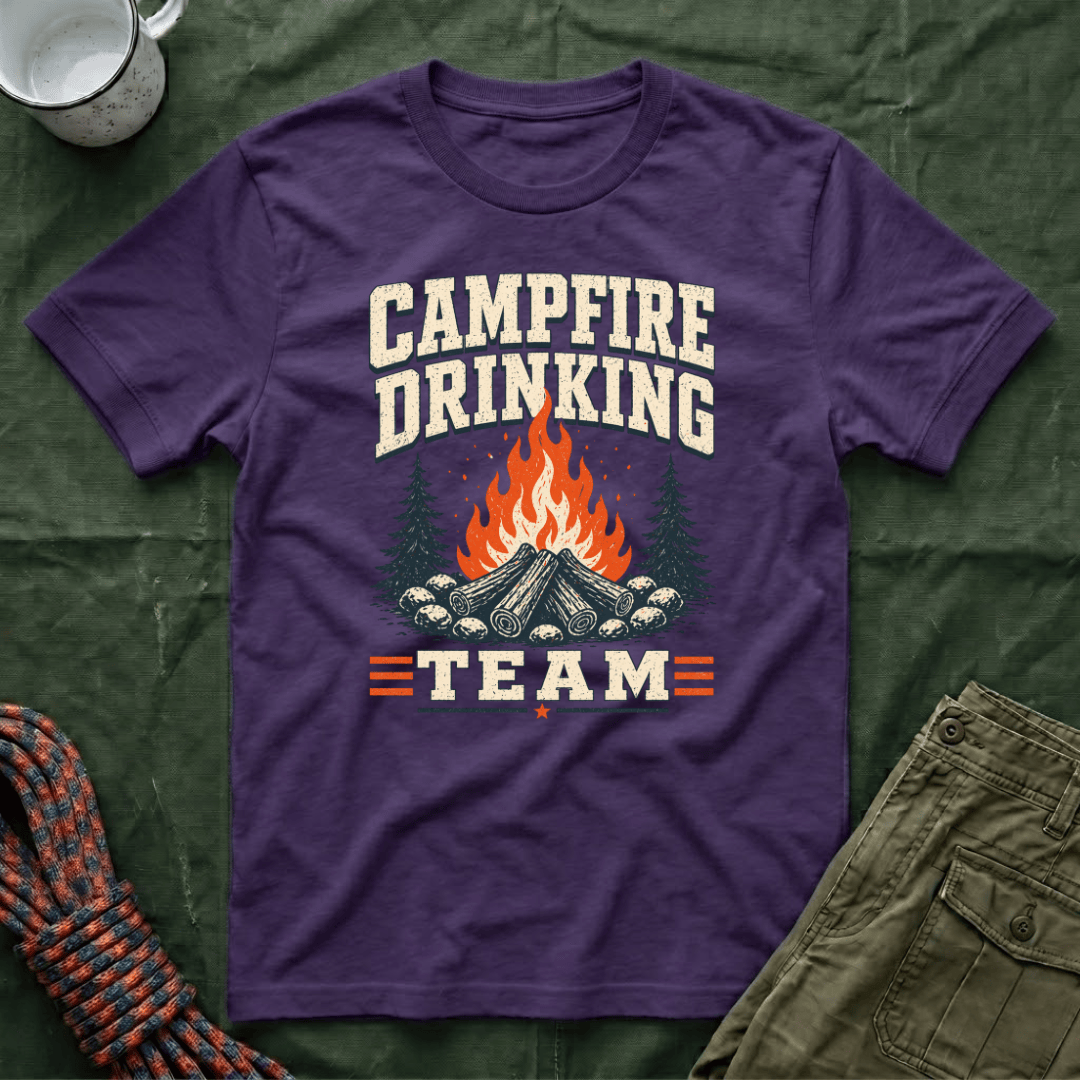 Campfire Drinking Team T-Shirt