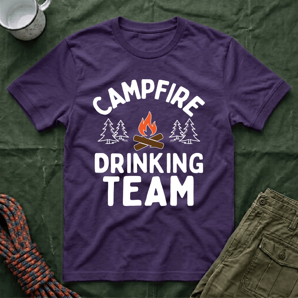 Classic Campfire Drinking Team T-Shirt