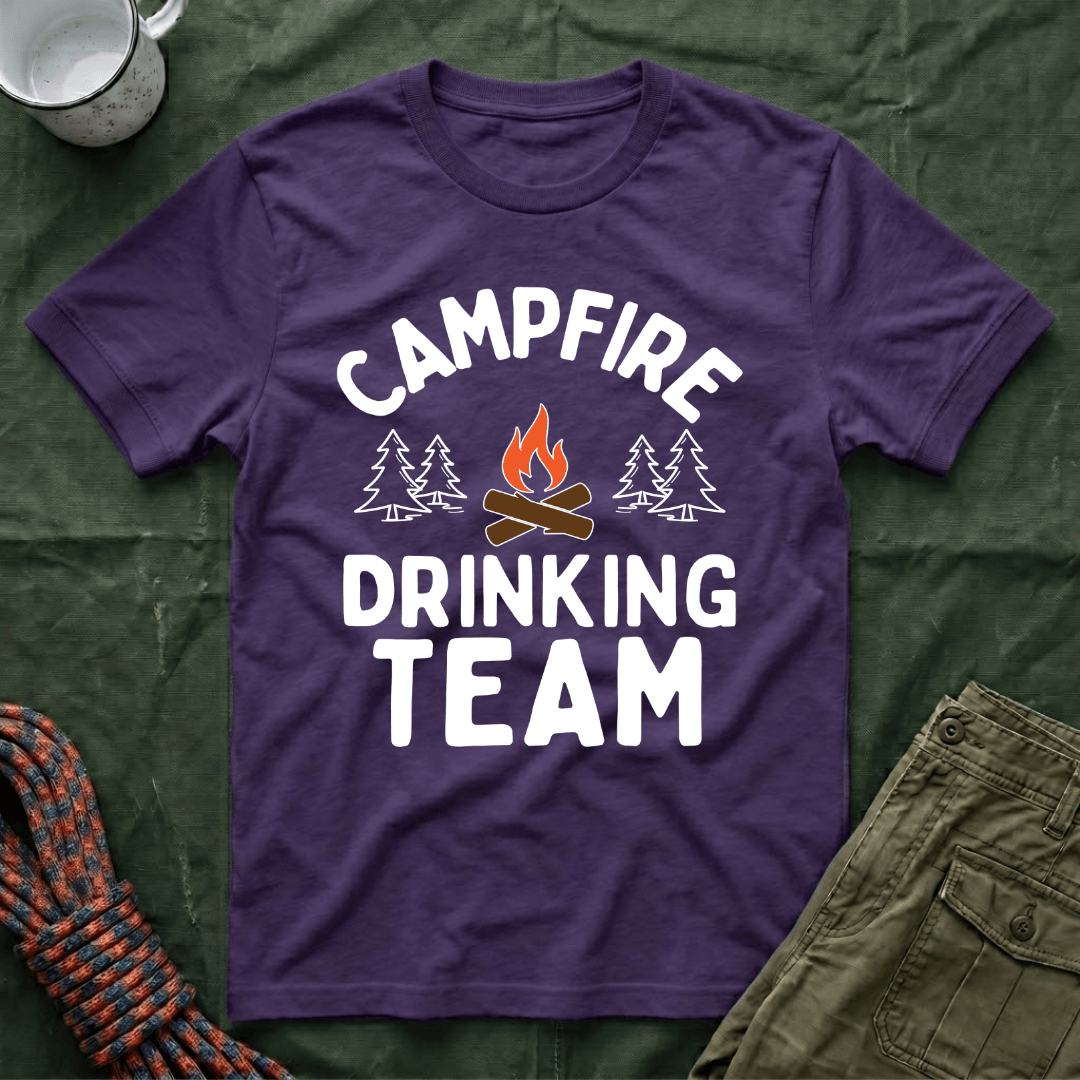 Classic Campfire Drinking Team T-Shirt