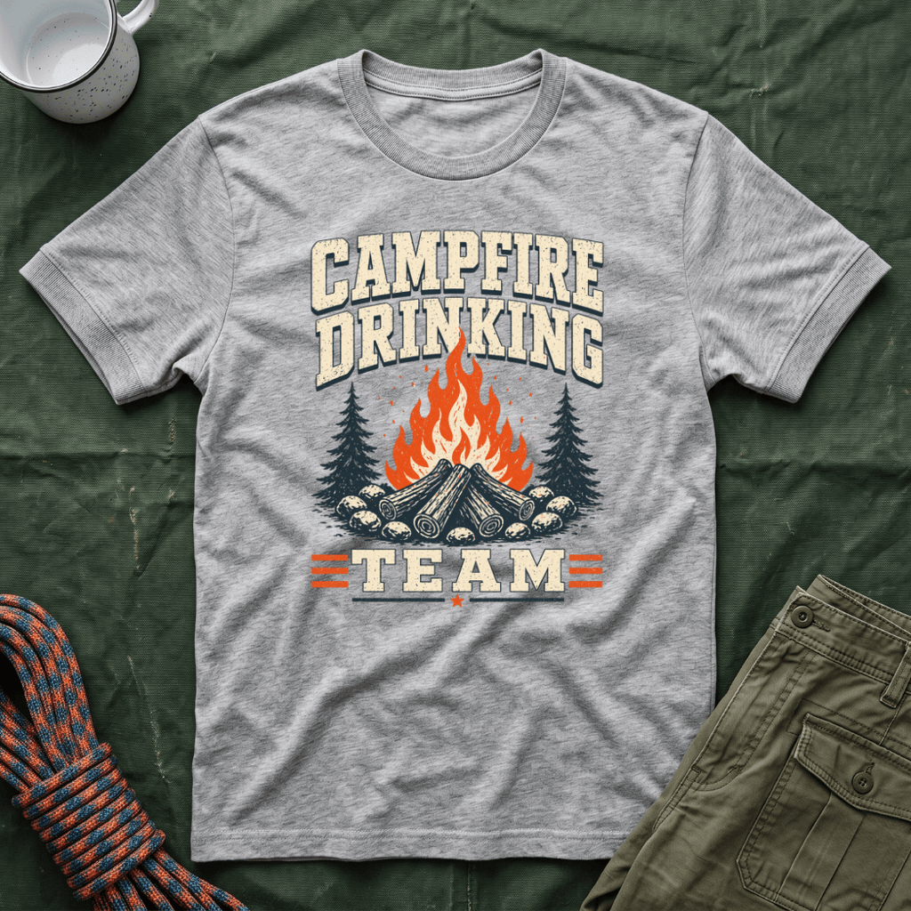 Campfire Drinking Team T-Shirt