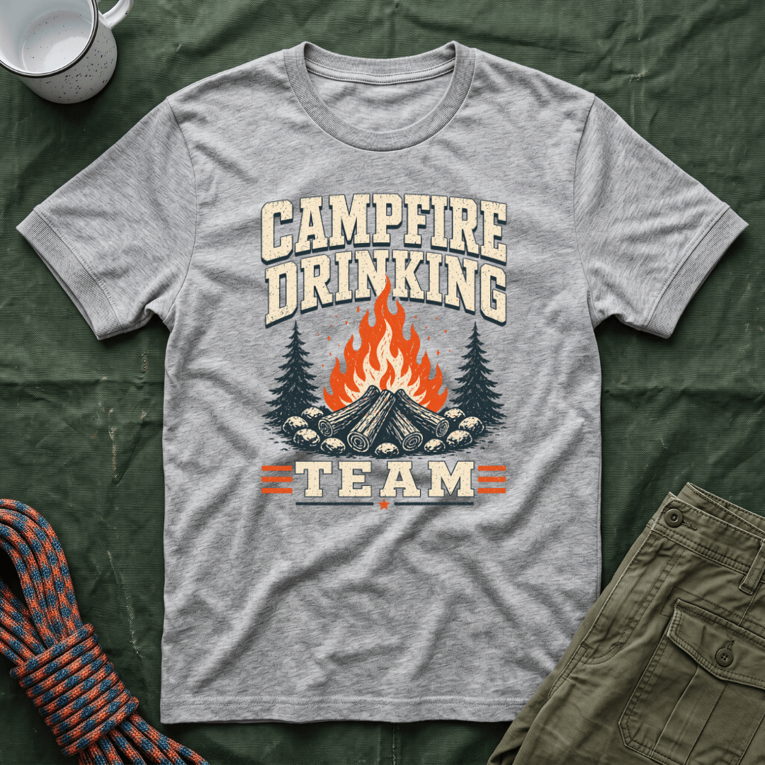 Campfire Drinking Team T-Shirt