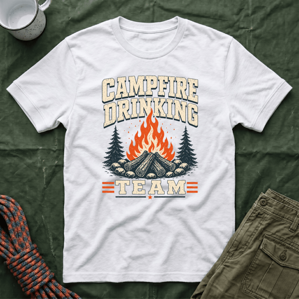 Campfire Drinking Team T-Shirt