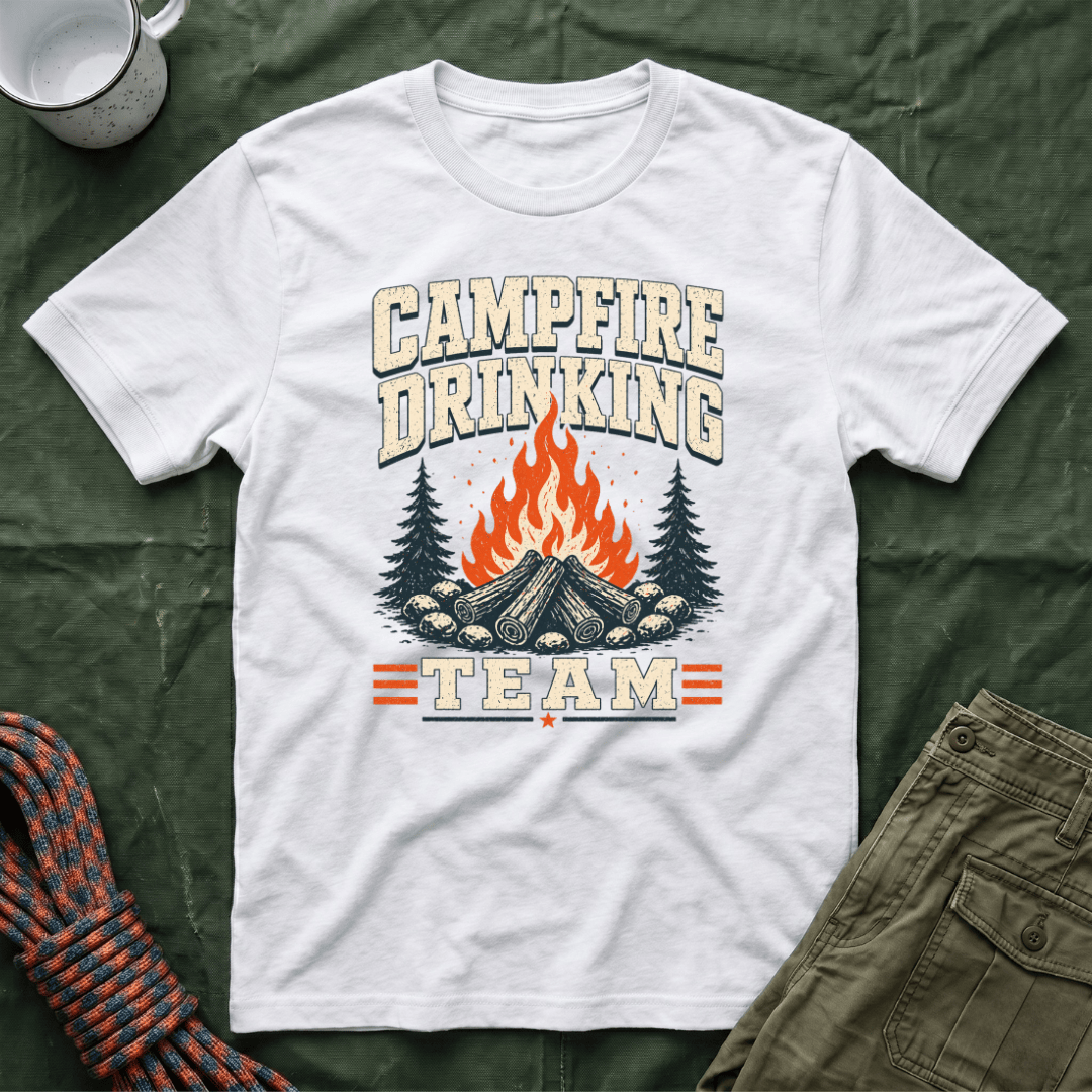 Campfire Drinking Team T-Shirt