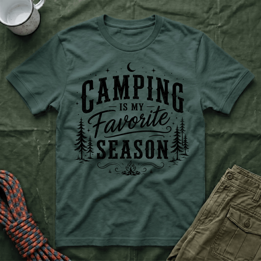 Camping Is My Favorite Season T-Shirt