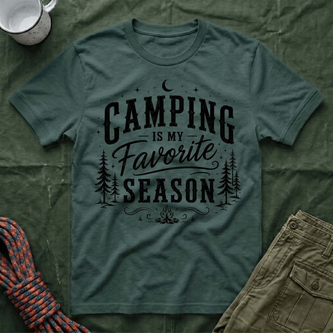 Camping Is My Favorite Season T-Shirt