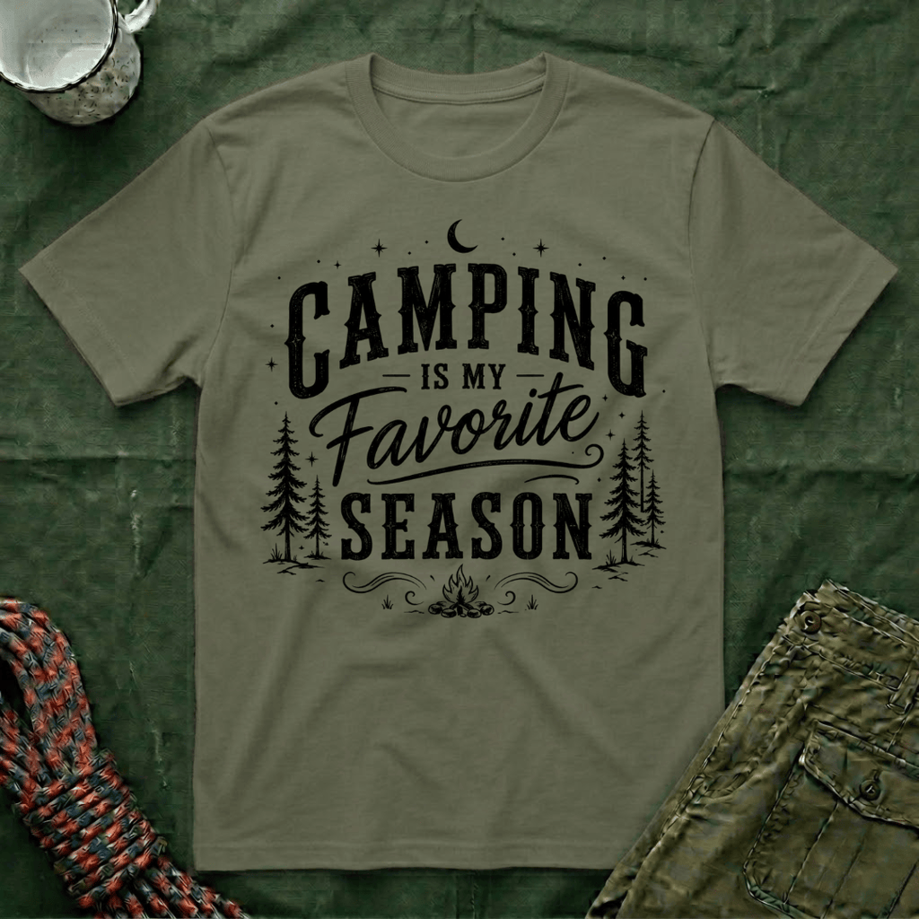 Camping Is My Favorite Season T-Shirt