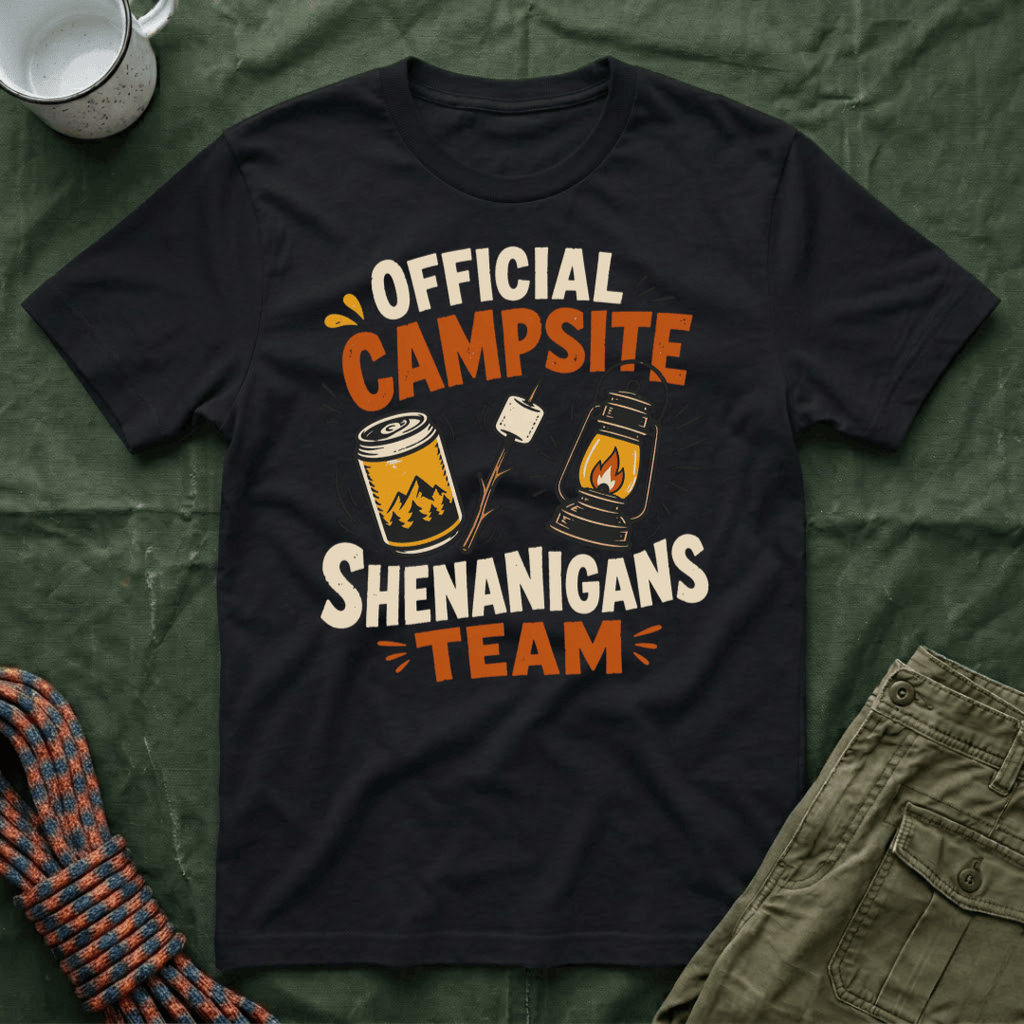 Campsite Shenanigans Team T-Shirt
