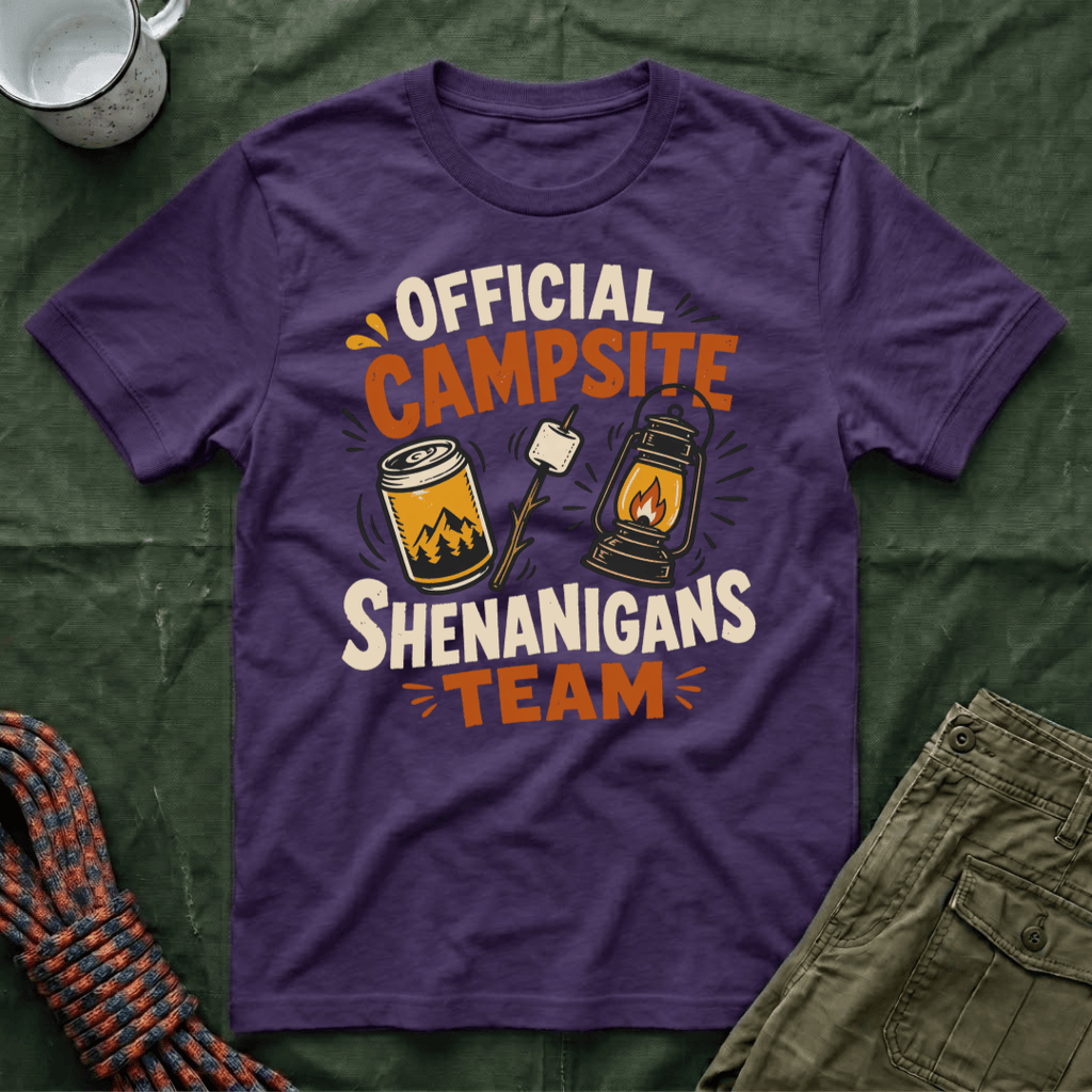 Campsite Shenanigans Team T-Shirt