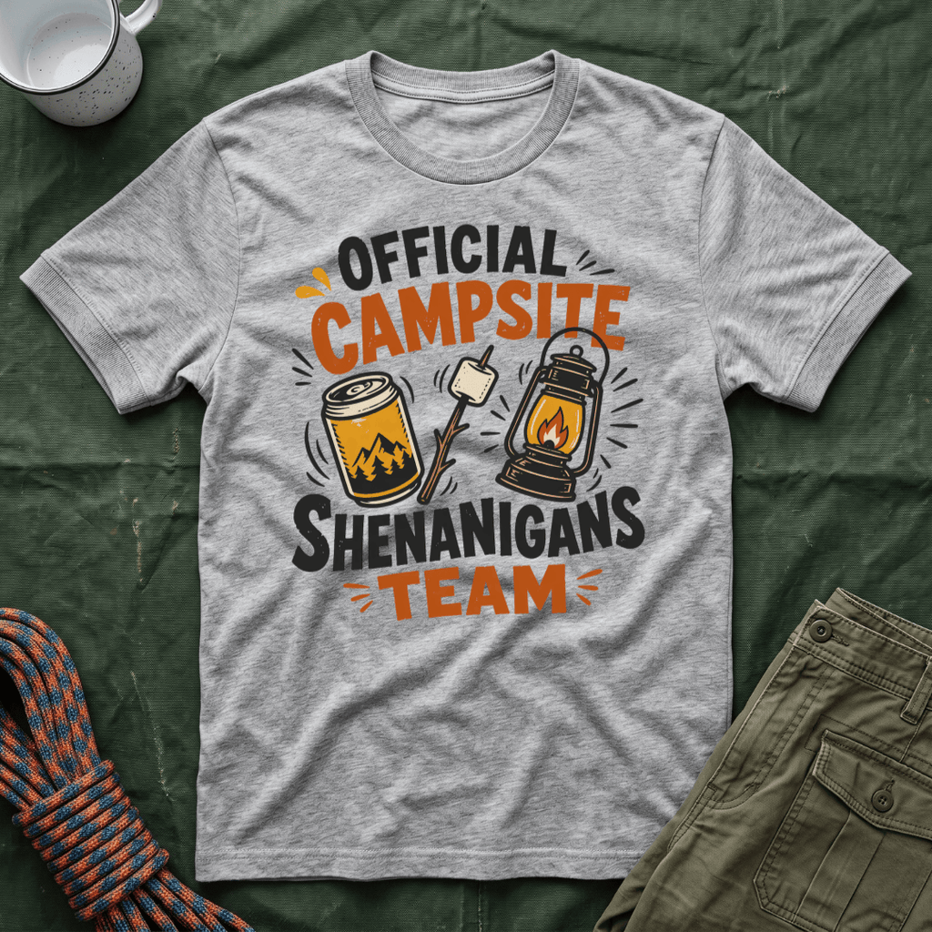 Campsite Shenanigans Team T-Shirt