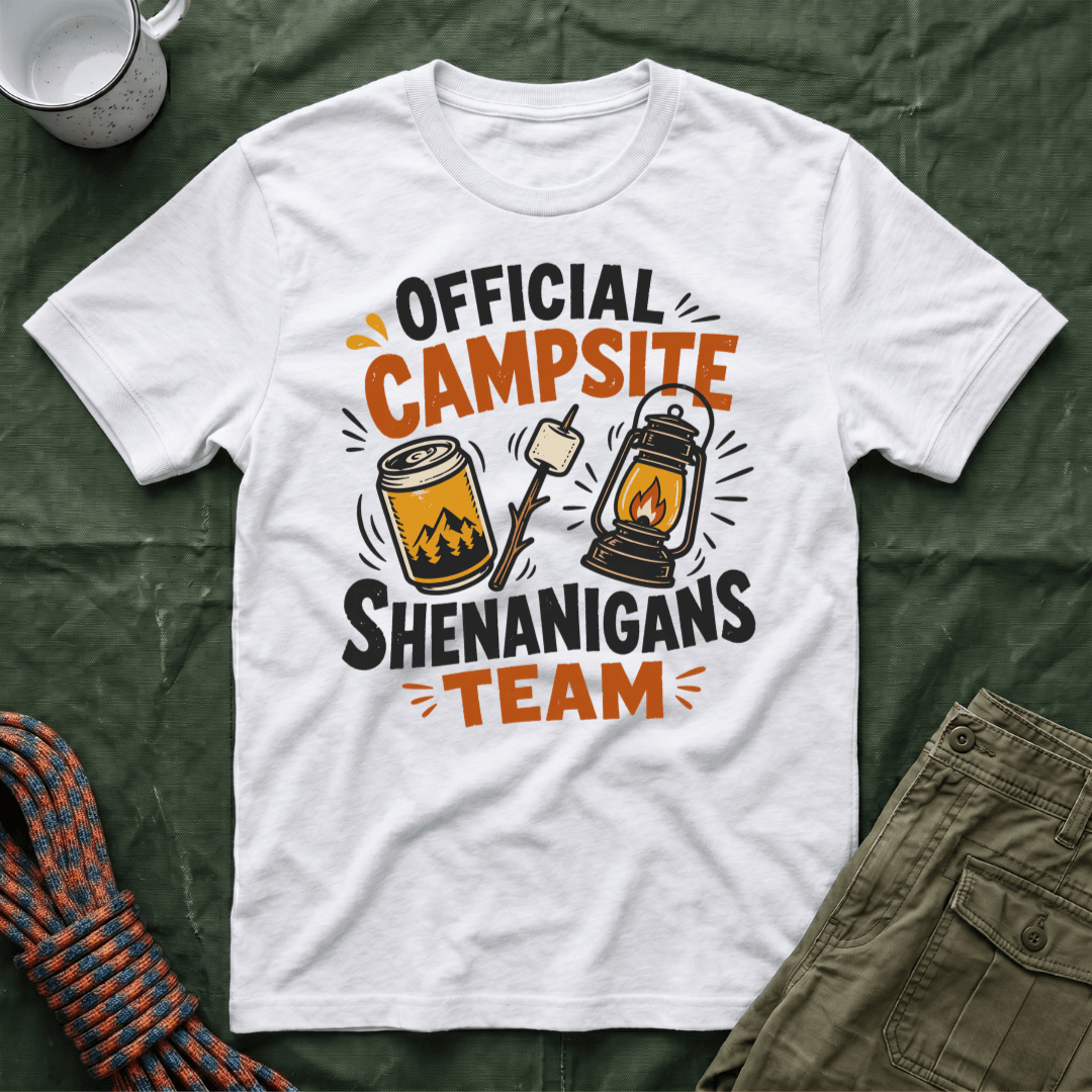 Campsite Shenanigans Team T-Shirt