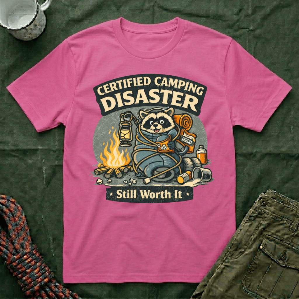 Certified Camping Disaster T-Shirt