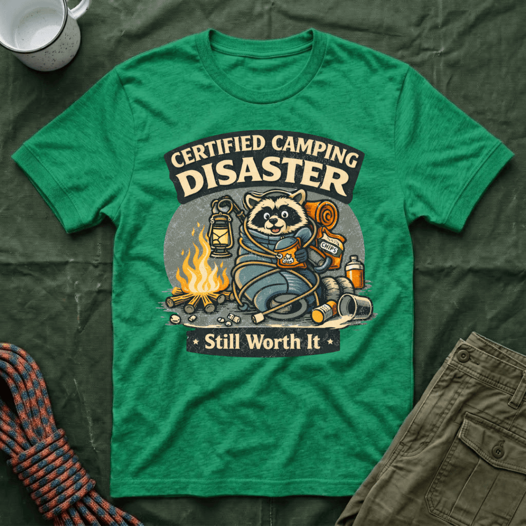 Certified Camping Disaster T-Shirt
