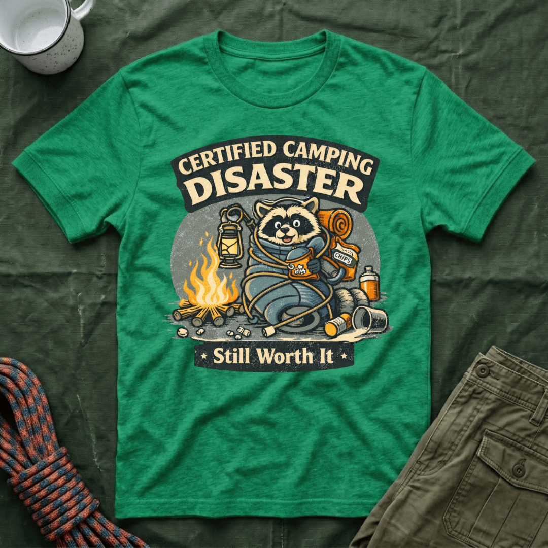 Certified Camping Disaster T-Shirt